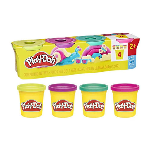 Picture of PLAYDOH CLASSIC COLOURS ASSORTED 4 PACK